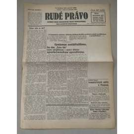 Rudé právo (12.11.1929) - 1. republika, staré noviny