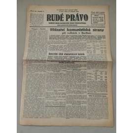Rudé právo (19.11.1929) - 1. republika, staré noviny