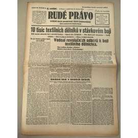 Rudé právo (10.2.1929) - 1. republika, staré noviny