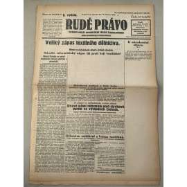 Rudé právo (13.2.1929) - 1. republika, staré noviny