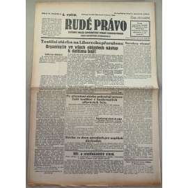 Rudé právo (14.2.1929) - 1. republika, staré noviny