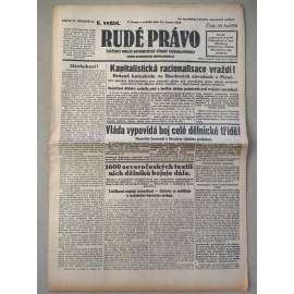 Rudé právo (16.2.1929) - 1. republika, staré noviny