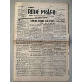 Rudé právo (17.2.1929) - 1. republika, staré noviny Rudé právo (17.2.1929) - 1. republika, staré noviny