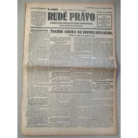 Rudé právo (17.2.1929) - 1. republika, staré noviny