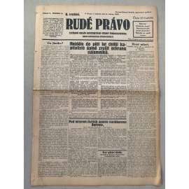 Rudé právo (5.1.1929) - 1. republika, staré noviny Rudé právo (5.1.1929) - 1. republika, staré noviny