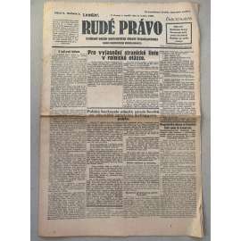 Rudé právo (6.1.1929) - 1. republika, staré noviny