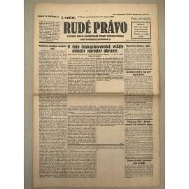 Rudé právo (17.1.1929) - 1. republika, staré noviny