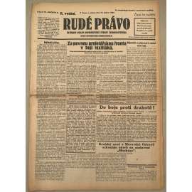 Rudé právo (18.1.1929) - 1. republika, staré noviny