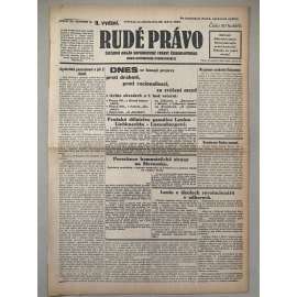Rudé právo (23.1.1929) - 1. republika, staré noviny