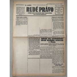 Rudé právo (26.1.1929) - 1. republika, staré noviny