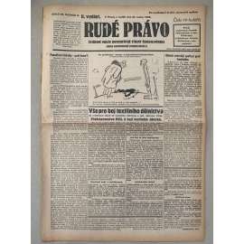 Rudé právo (27.1.1929) - 1. republika, staré noviny
