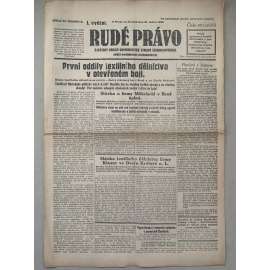 Rudé právo (31.1.1929) - 1. republika, staré noviny
