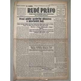 Rudé právo (31.1.1929) - 1. republika, staré noviny