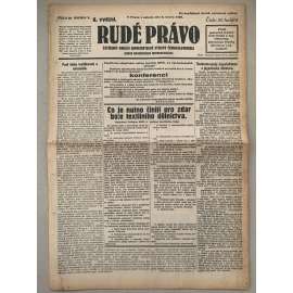 Rudé právo (2.2.1929) - 1. republika, staré noviny