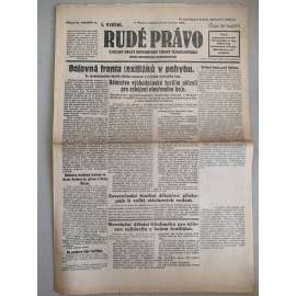Rudé právo (5.2.1929) - 1. republika, staré noviny