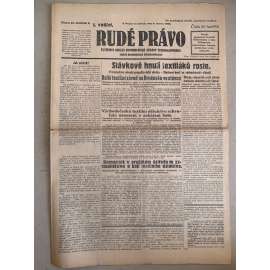 Rudé právo (6.2.1929) - 1. republika, staré noviny