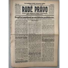 Rudé právo (19.9.1924) - 1. republika, staré noviny