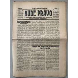 Rudé právo (21.9.1924) - 1. republika, staré noviny