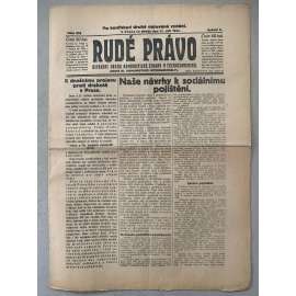 Rudé právo (17.9.1924) - 1. republika, staré noviny