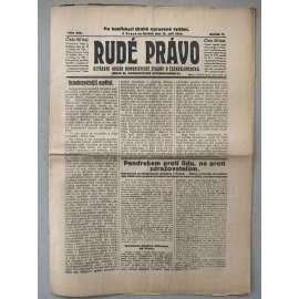 Rudé právo (18.9.1924) - 1. republika, staré noviny