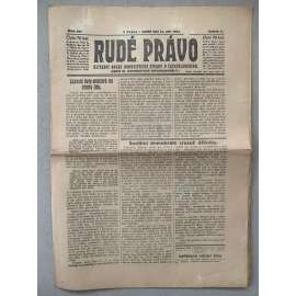 Rudé právo (14.9.1924) - 1. republika, staré noviny