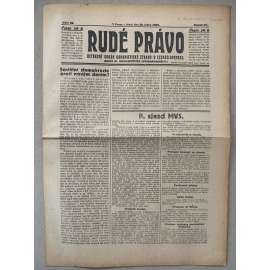 Rudé právo (26.1.1926) - 1. republika, staré noviny
