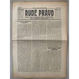 Rudé právo (23.1.1926) - 1. republika, staré noviny