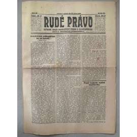 Rudé právo (23.1.1926) - 1. republika, staré noviny
