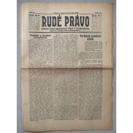 Rudé právo (13.1.1926) - 1. republika, staré noviny