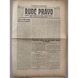 Rudé právo (14.1.1926) - 1. republika, staré noviny