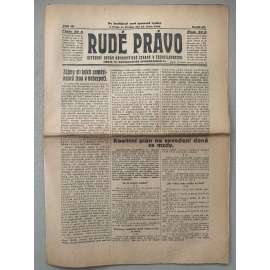 Rudé právo (14.1.1926) - 1. republika, staré noviny