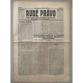 Rudé právo (15.1.1926) - 1. republika, staré noviny