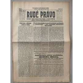 Rudé právo (10.1.1926) - 1. republika, staré noviny