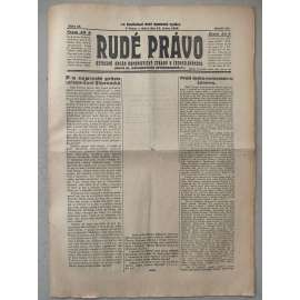 Rudé právo (12.1.1926) - 1. republika, staré noviny