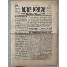 Rudé právo (5.1.1926) - 1. republika, staré noviny Rudé právo (5.1.1926) - 1. republika, staré noviny
