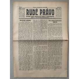 Rudé právo (7.1.1926) - 1. republika, staré noviny