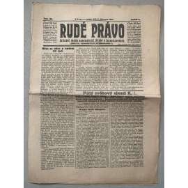 Rudé právo (4.7.1924) - 1. republika, staré noviny
