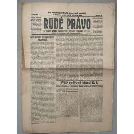 Rudé právo (11.7.1924) - 1. republika, staré noviny