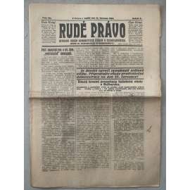 Rudé právo (13.7.1924) - 1. republika, staré noviny