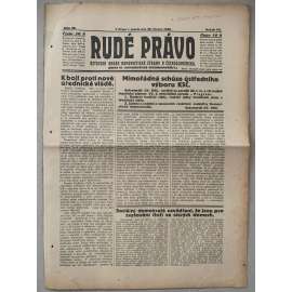 Rudé právo (20.3.1926) - 1. republika, staré noviny