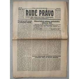 Rudé právo (20.3.1926) - 1. republika, staré noviny