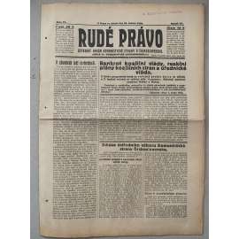 Rudé právo (24.3.1926) - 1. republika, staré noviny