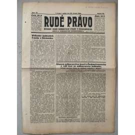 Rudé právo (26.3.1926) - 1. republika, staré noviny