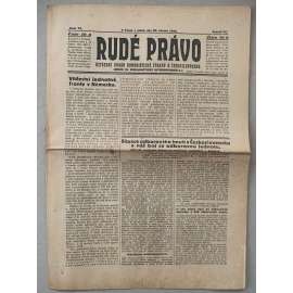 Rudé právo (26.3.1926) - 1. republika, staré noviny