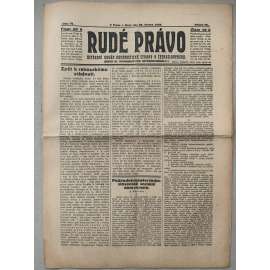 Rudé právo (30.3.1926) - 1. republika, staré noviny