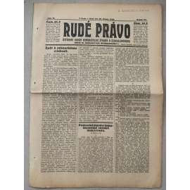 Rudé právo (30.3.1926) - 1. republika, staré noviny