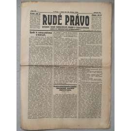 Rudé právo (30.3.1926) - 1. republika, staré noviny