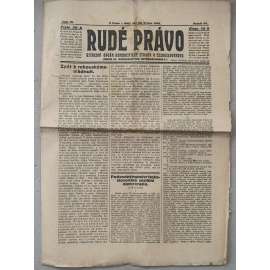 Rudé právo (30.3.1926) - 1. republika, staré noviny