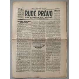Rudé právo (31.3.1926) - 1. republika, staré noviny