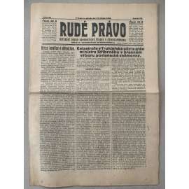 Rudé právo (17.3.1926) - 1. republika, staré noviny